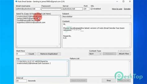 Auto Email Sender Pro